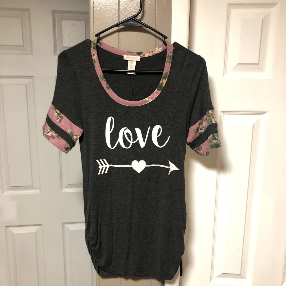 Maternity Short Sleeve Love Shirt